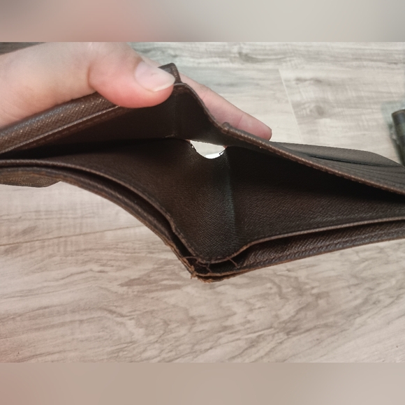 Louis Vuitton MARCO Wallet Billfold Damier Ebene VIntage Authentic - Picture 7 of 11